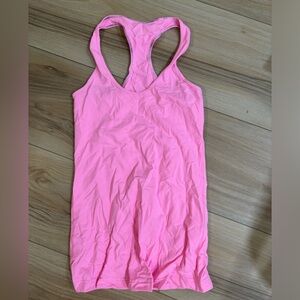 Lululemon pink tank top